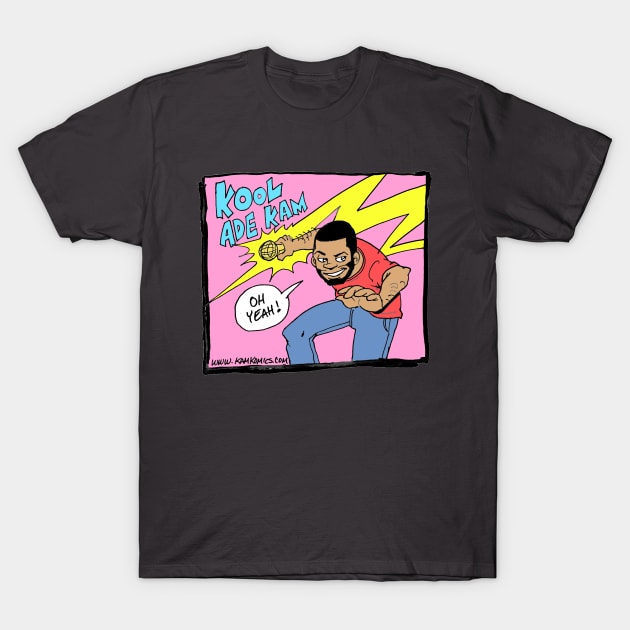 Kam Komics t shirt_3 T-Shirt by Kam Komics 